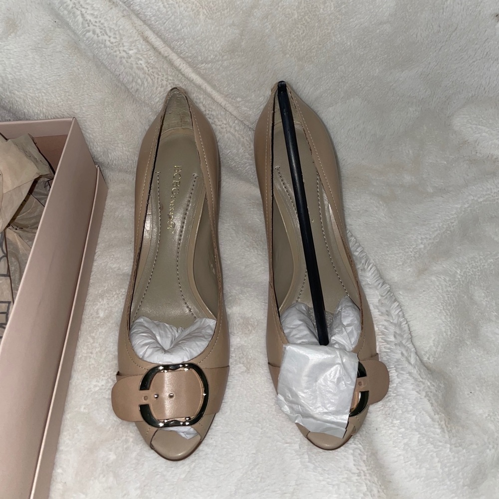 BCBG Nude Heels